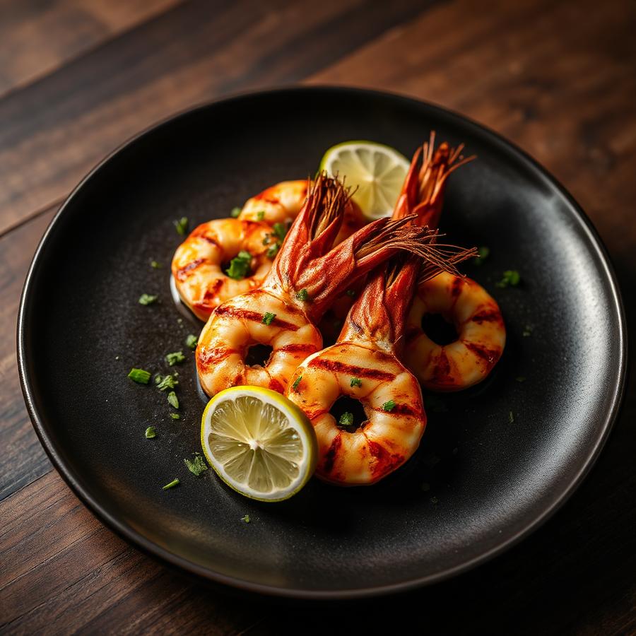 Gambas grillées